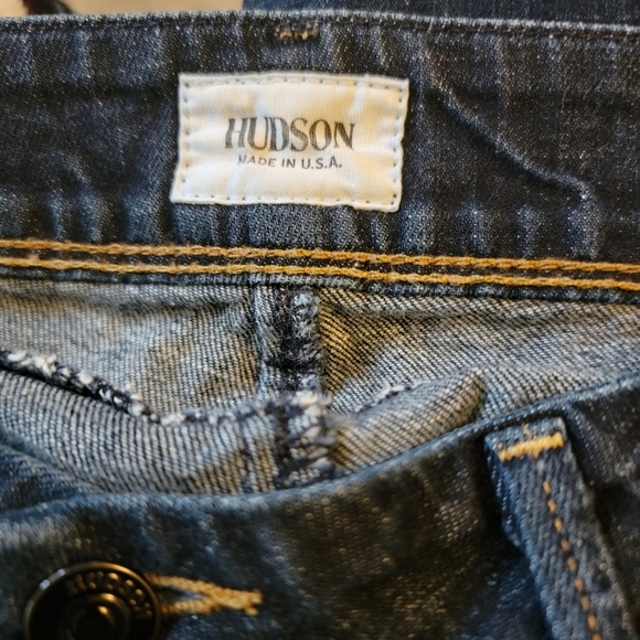 WOMENS Hudson Skinny Backflap Pocket Jeans - Picture 3 of 10